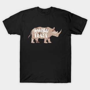 Funny Rhino Flage for Rhinoceros Gift T-Shirt